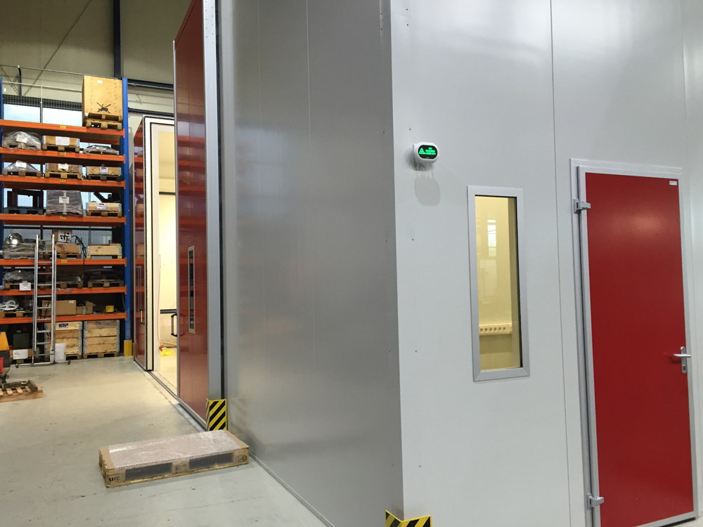 Nieuwe cabine voor het laserclad proces laserclad cabine